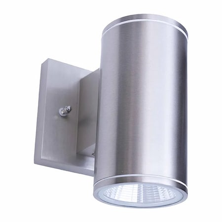 Westgate 2 in. 3CCT-Selectable LED Outdoor Cylinder Downlight, 6W, Brushed Nickel WMC2-DL-MCT-BN-DT